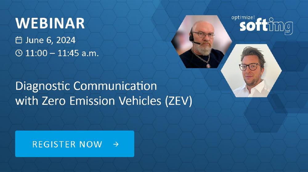 Webinar | Diagnostic Communication with Zero Emission Vehicles (ZEV) (Webinar | Online)