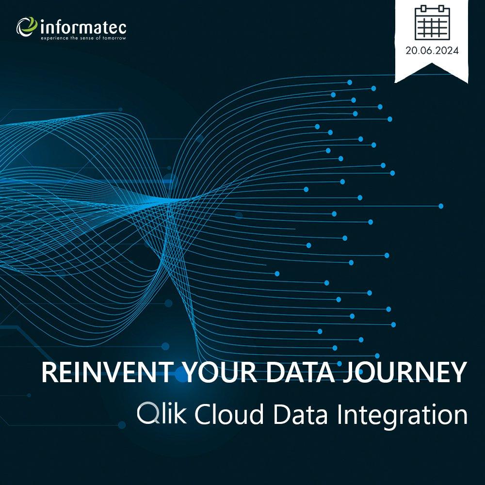 Live-Webinar: Qlik Cloud Data Integration (Webinar | Online)