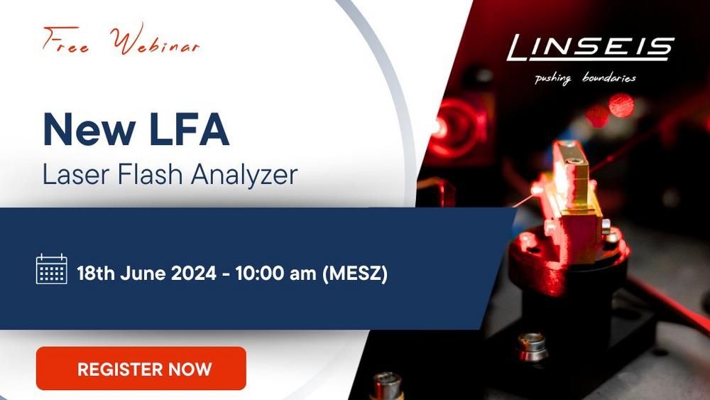 New Laser Flash – LFA (Webinar | Online)