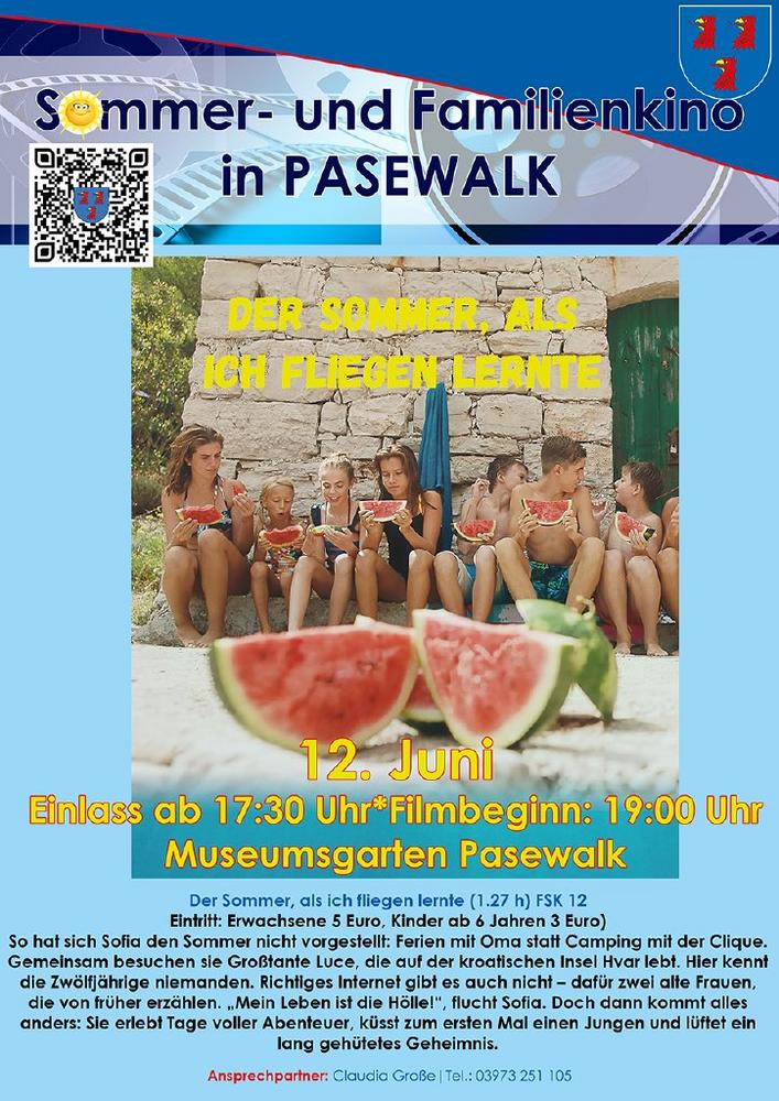 Sommer- und Familienkino in Pasewalk (Unterhaltung / Freizeit | Pasewalk)