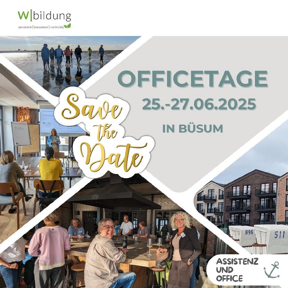 Officetage 2025 – Assistenzkongress in Büsum (Kongress | Büsum)