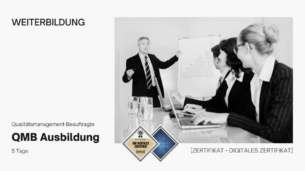 QMB Ausbildung – QM Beauftragter Ausbildung – DEKRA Zertifikat (Schulung | Stuttgart)