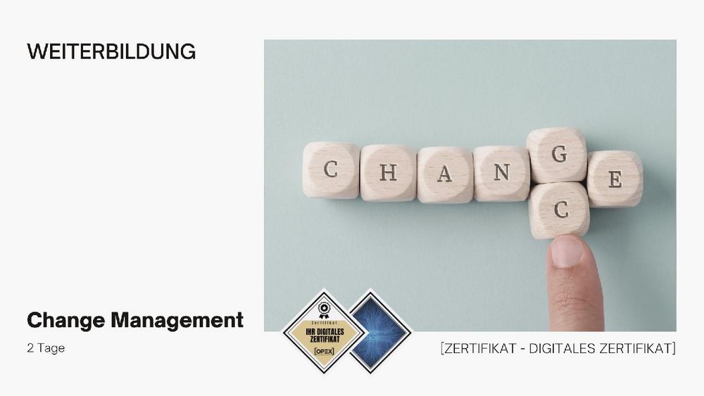 Change Management | Seminar | Schulung | Training (Seminar | Stuttgart)