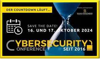 9. CYBERSECURITY CONFERENCE am 16. und 17. Oktober 2024 (Konferenz | Mannheim)