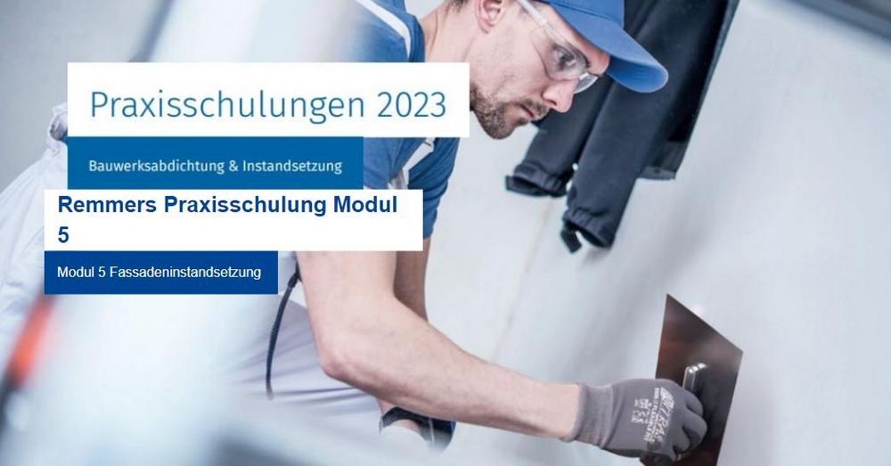 Remmers Praxisschulung Modul 5 | MÜNSTER (Schulung | Münster)