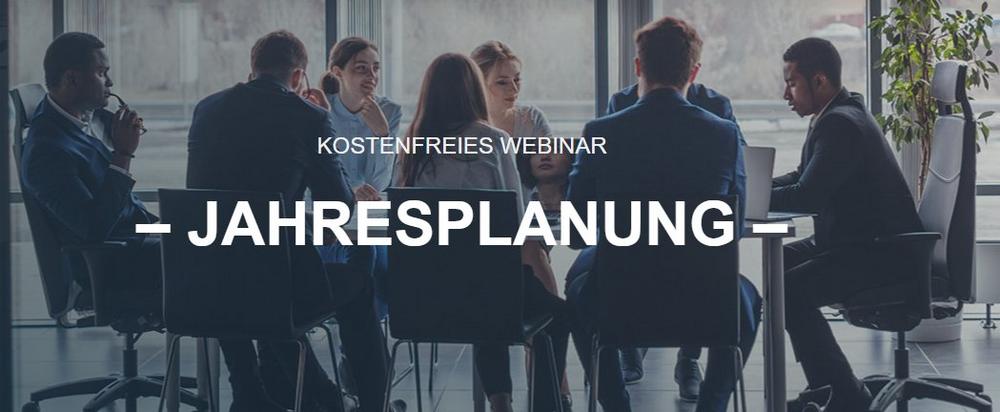 Kostenfreies Webinar: „Jahresplanung“ (Webinar | Online)