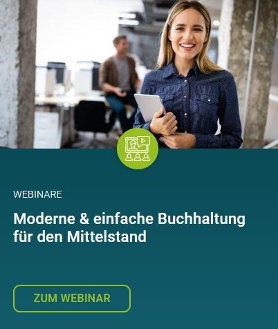 Kostenfreies Webinar: „Moderne und einfache Buchhaltung für den Mittelstand“ (Webinar | Online)