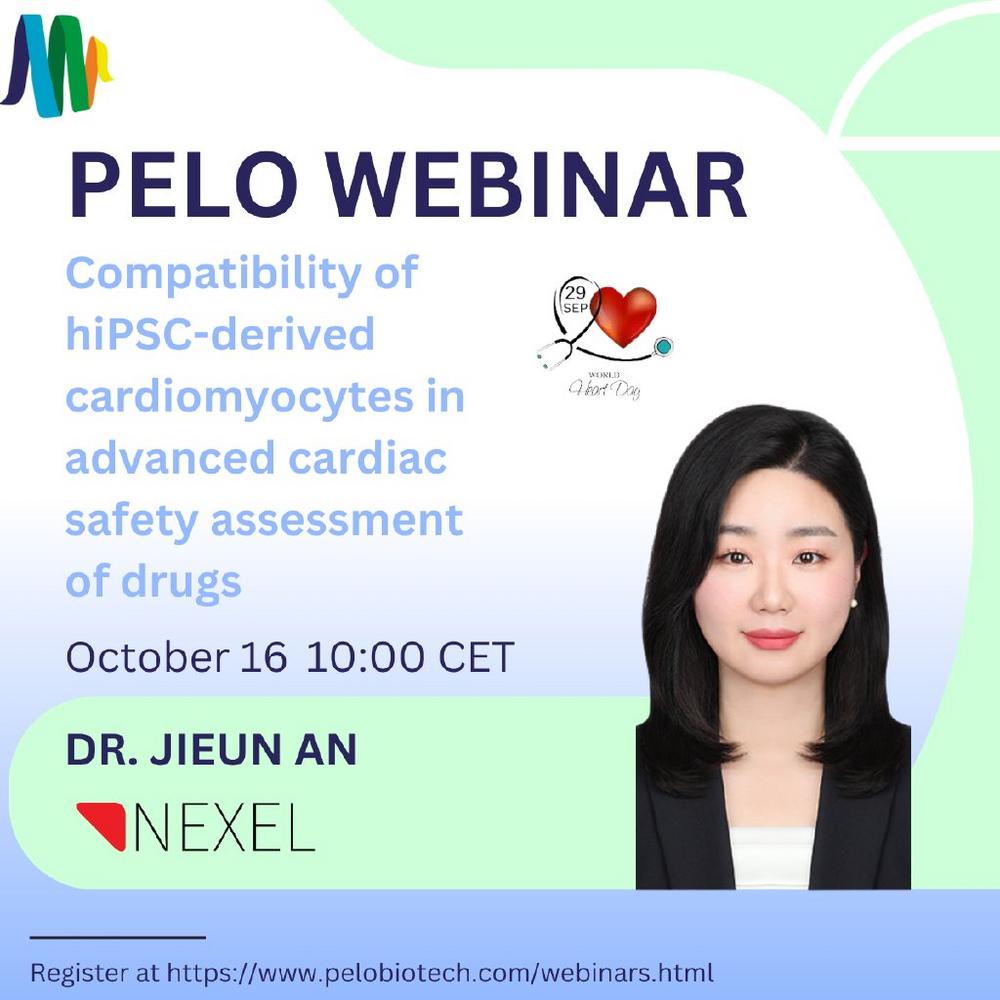 PELOAcademy|Compatibility of hiPSC-derived cardiomyocytes in cardiac safety assessment of drugsafety (Webinar | Online)