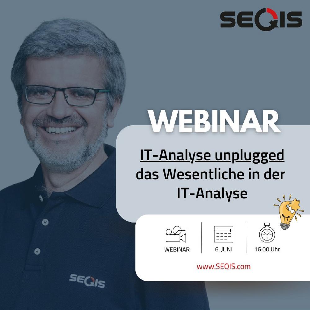 IT-Analyse unplugged – das Wesentliche in der IT-Analyse (Webinar | Online)