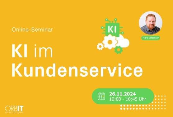 KI im Kundenservice (Seminar | Online)