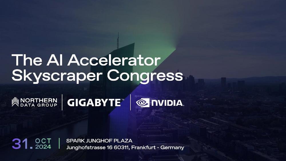 Attend our exclusive AI Accelerator Skyscraper Congress (Kongress | Frankfurt am Main)