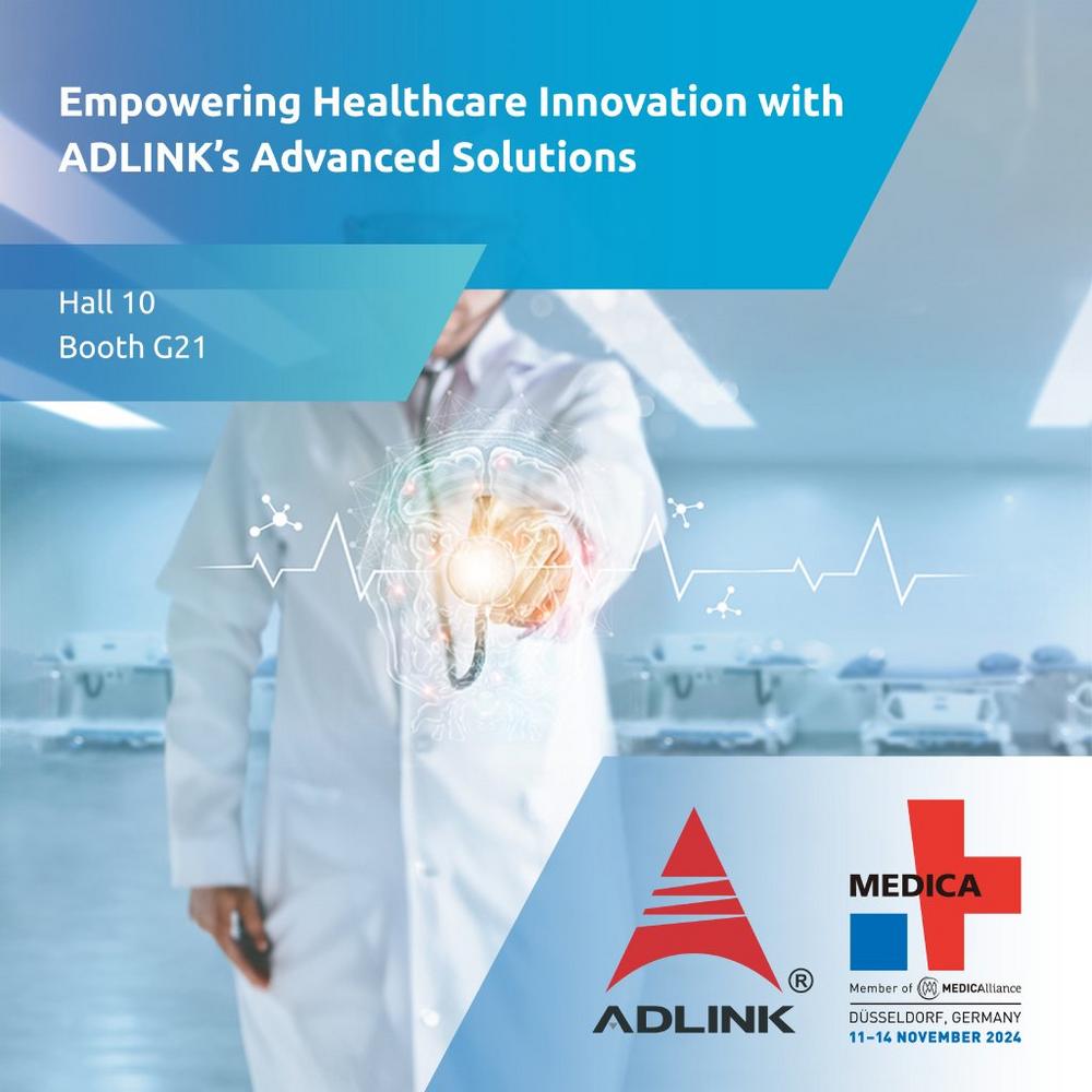 Empowering Healthcare Innovation – Visit ADLINK at MEDICA 2024! (Messe | Düsseldorf)