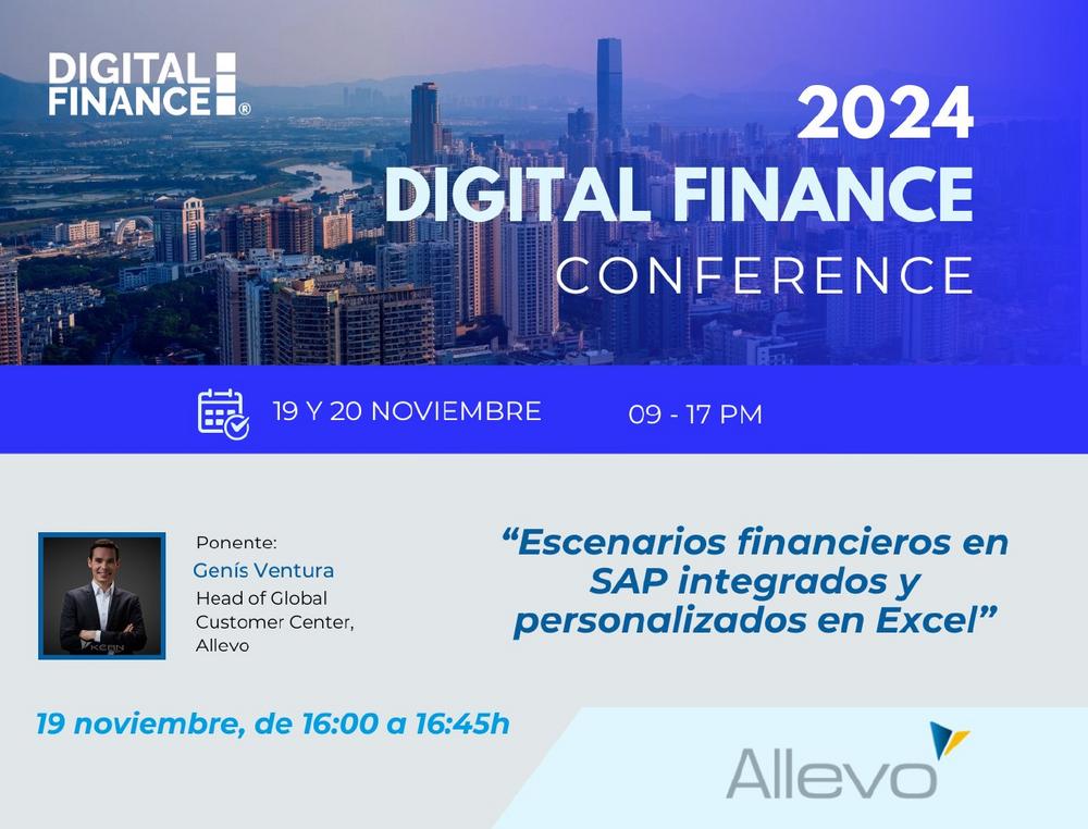 Webinar „Escenarios financieros en SAP integrados y personalizados en Excel“ (Webinar | Online)