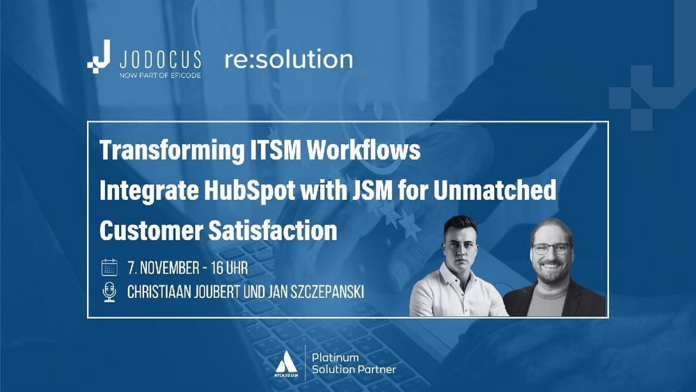 Transforming ITSM Workflows: Integrate HubSpot with JSM for Unmatched Customer Satisfaction (Webinar | Online)