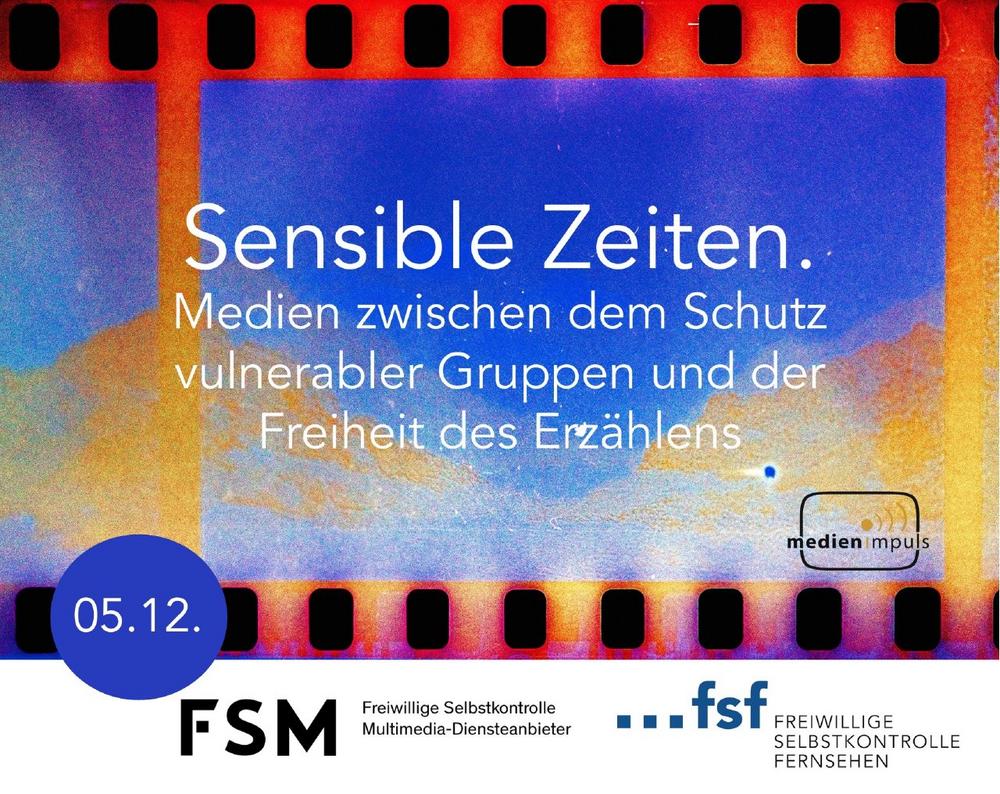 Sensible Zeiten – Medien zwischen dem Schutz vulnerabler Gruppen und der Freiheit des Erzählens (Konferenz | Online)