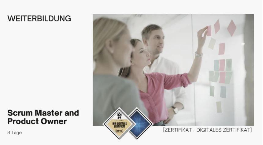 Scrum Master und Product Owner Training (Seminar | Wiesbaden)