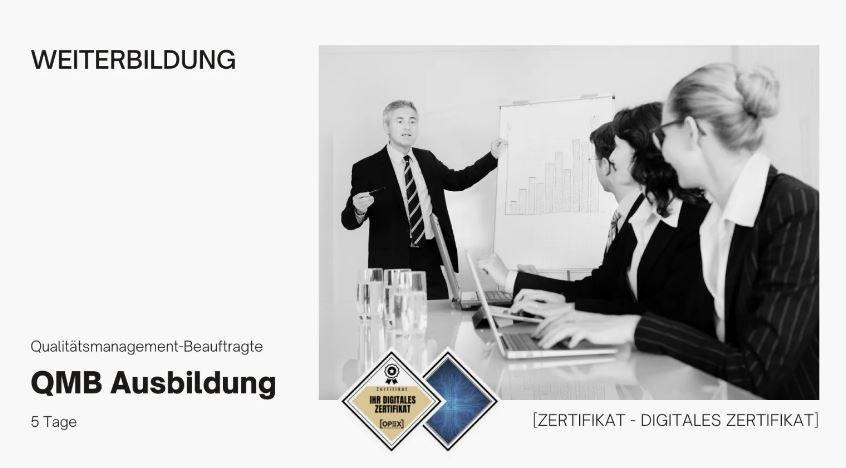 QMB Ausbildung – QM Beauftragter Ausbildung – DEKRA Zertifikat (Seminar | Stuttgart)