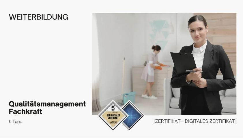 Qualitätsmanagement Fachkraft | QM Fachkraft Ausbildung (Seminar | Stuttgart)