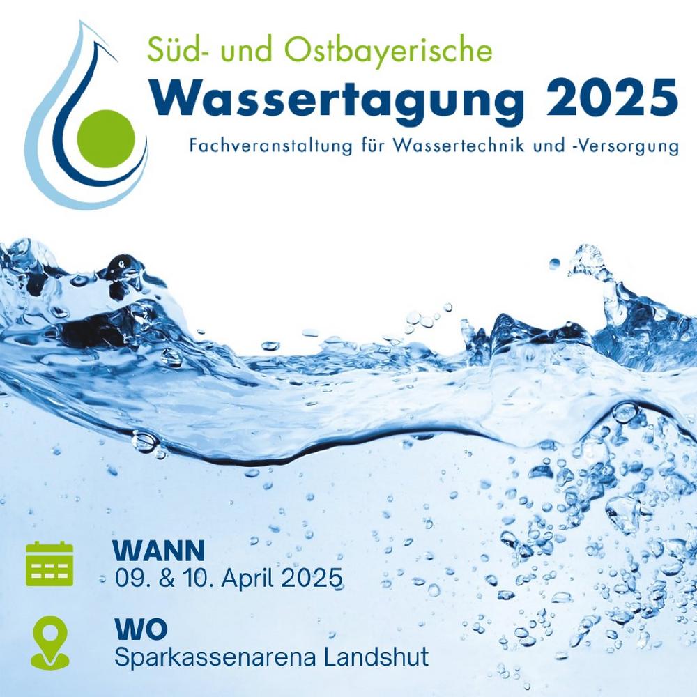 8. Süd- und Ostbayerische Wassertagung 2025 (Messe | Landshut)