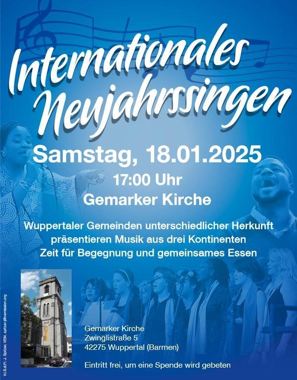 Internationales Neujahrssingen (Unterhaltung / Freizeit | Wuppertal)