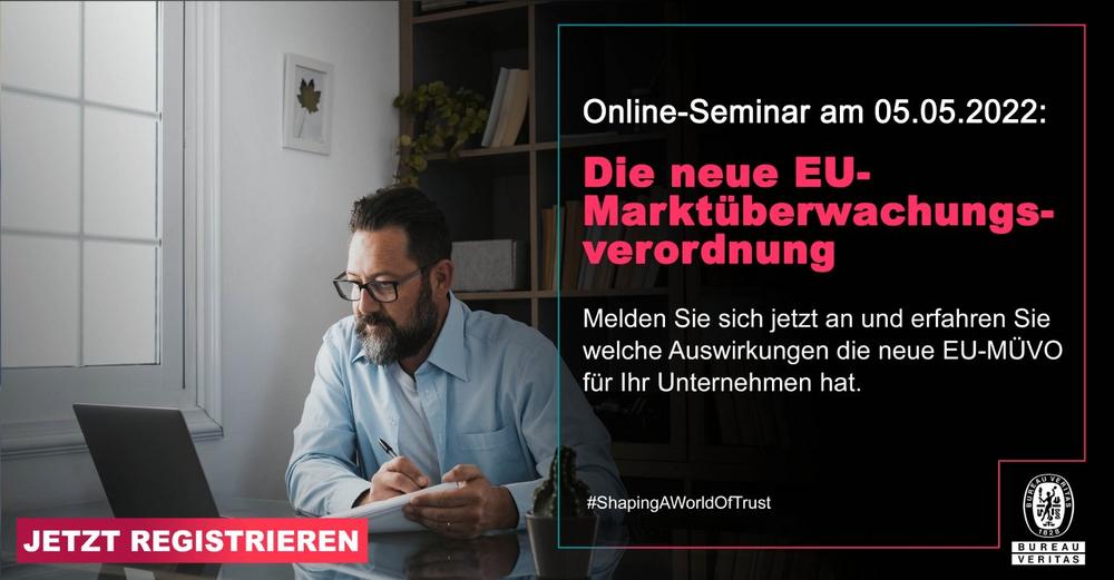 ONLINE-SEMINAR ZUR NEUEN EU-MARKTÜBERWACHUNGSVERORDNUNG (Webinar | Online)