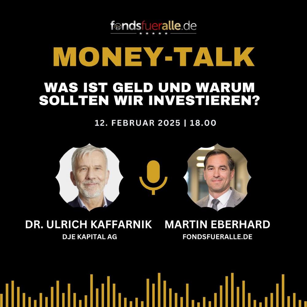 Money-Talk mit Dr. Ulrich Kaffarnik | DJE Kapital AG (Webinar | Online)