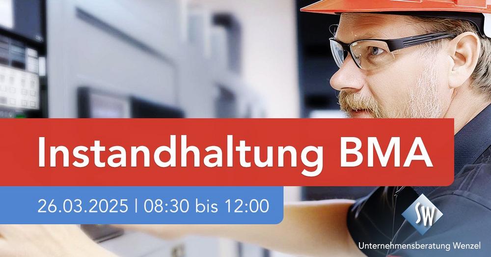 Instandhaltung BMA (Schulung | Online)