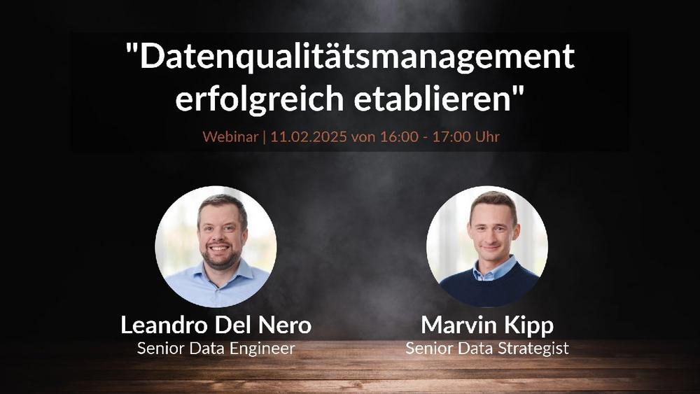 Webinar: „So rettet Data Performance Management Ihre Dateninitiative“ (Webinar | Online)