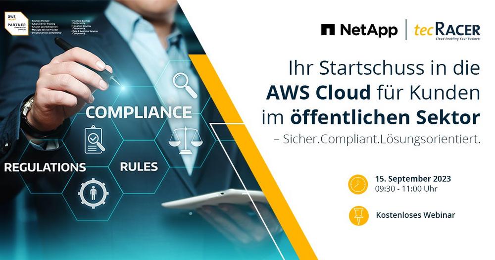 Ihr Startschuss in die Cloud für Kunden im öffentlichen Sektor – Sicher.Compliant.Lösungsorientiert. (Webinar | Online)