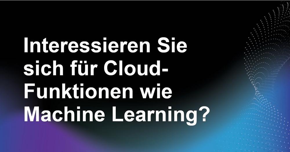 AWS Discovery Day Machine Learning – Grundlagen (Webinar | Online)