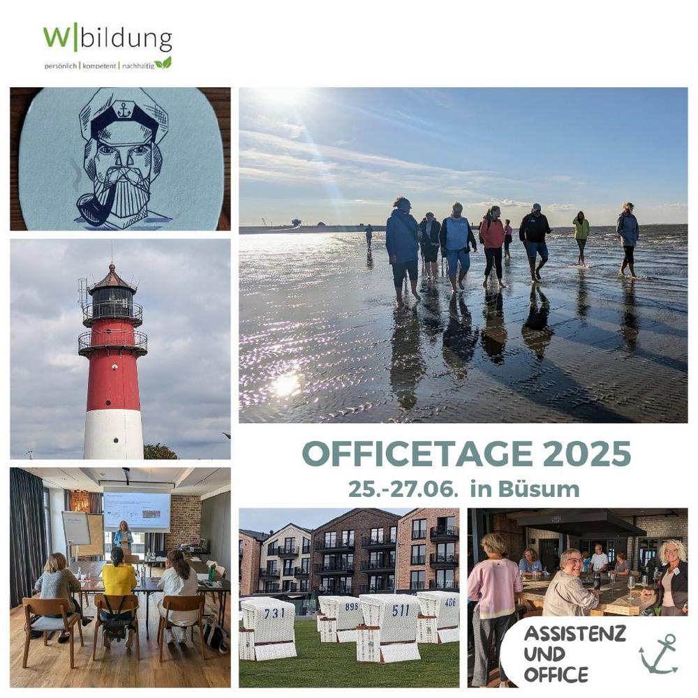 Officetage 2025 – Assistenzkongress in Büsum (Kongress | Büsum)