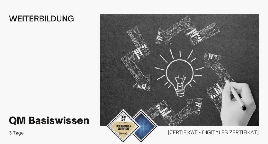 QM Basiswissen – Webinar (Webinar | Online)